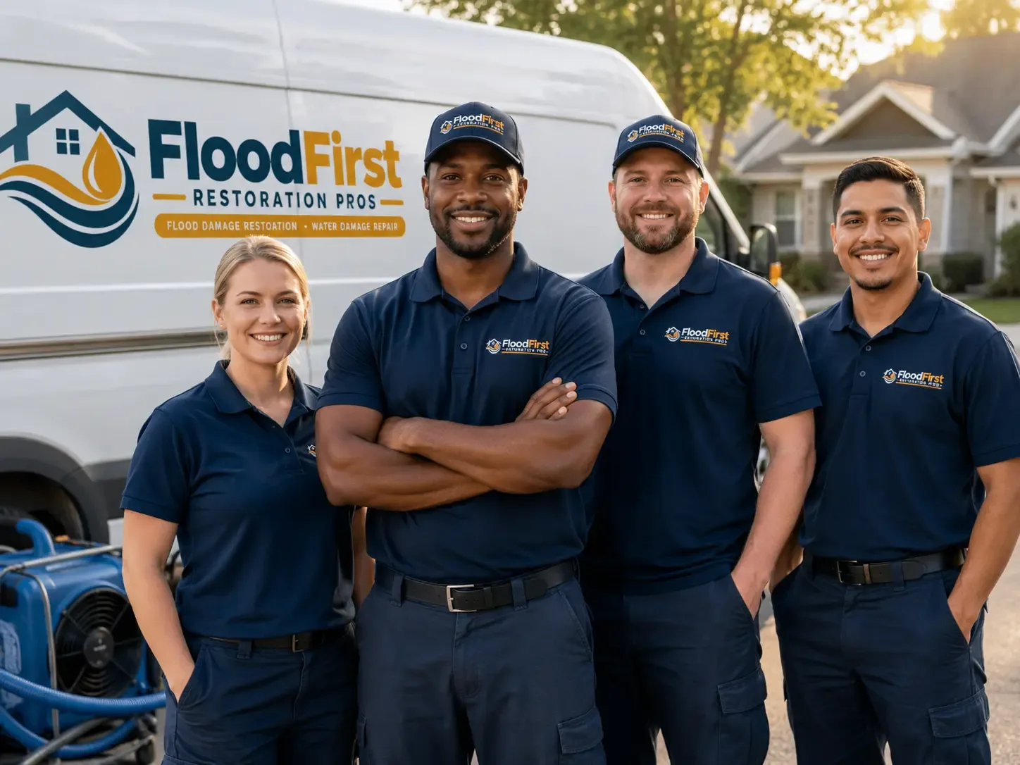 Flood Damage Restoration company in Brinkhaven, OH